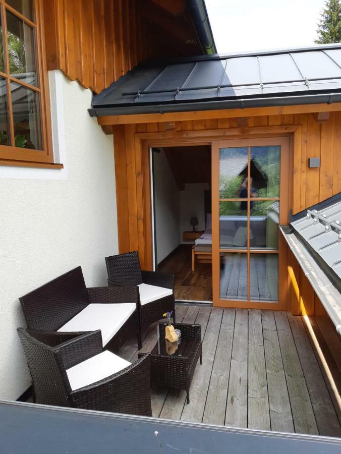 Ferienwohnung Kirchschlager バート・アウスゼー エクステリア 写真
